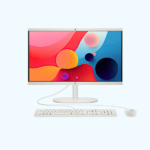 ALL IN ONE HP CORE I3-N300 8GB/512GB SSD 22 - DG0012NH FREE DOS REF A99BJEA